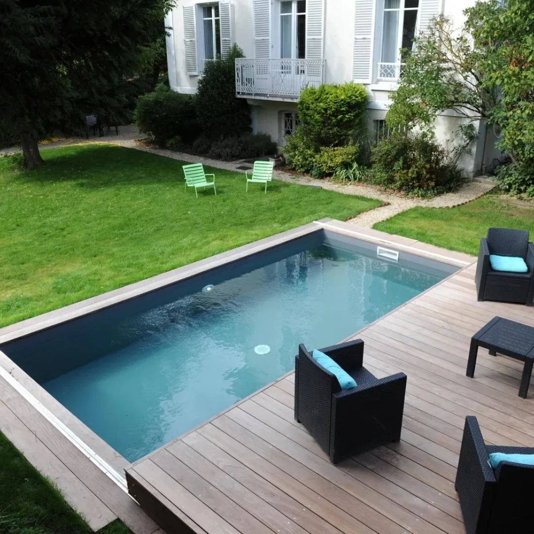 Раздвижная терраса для бассейна в Армавире