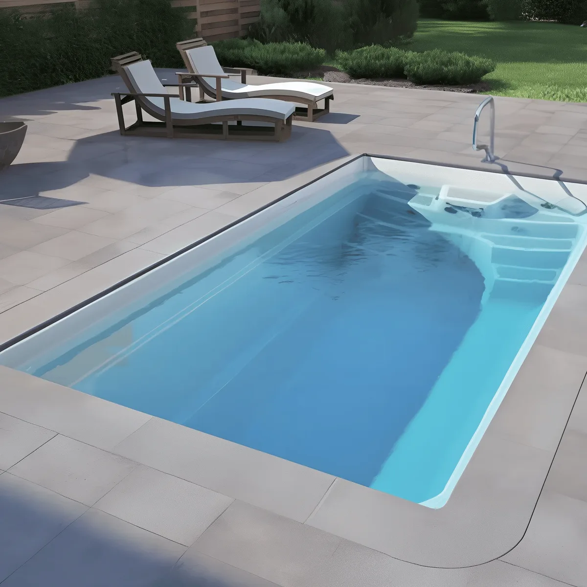 Композитный бассейн Laguna 5 — вид сверху в Армавире