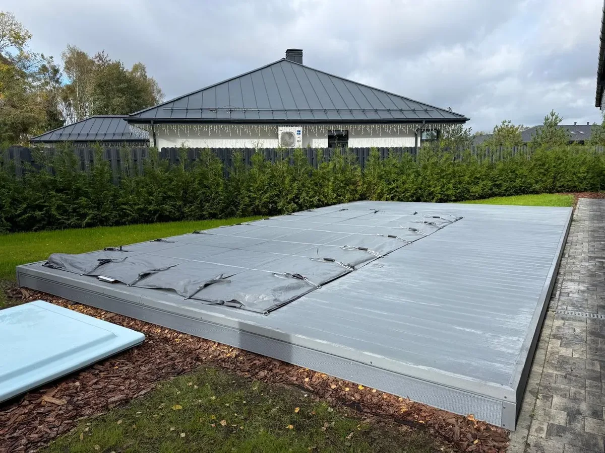 Покрывало Laguna Cover Mesh — установка в Армавире