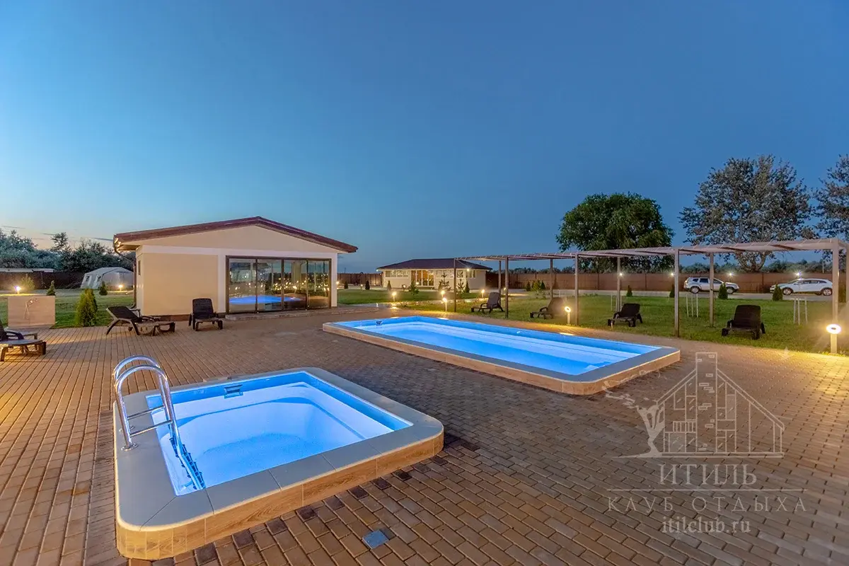 Композитная купель Laguna 3 — установка в Армавире